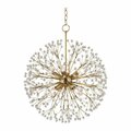 Hudson Valley Dunkirk 8 Light Chandelier 6020-AGB